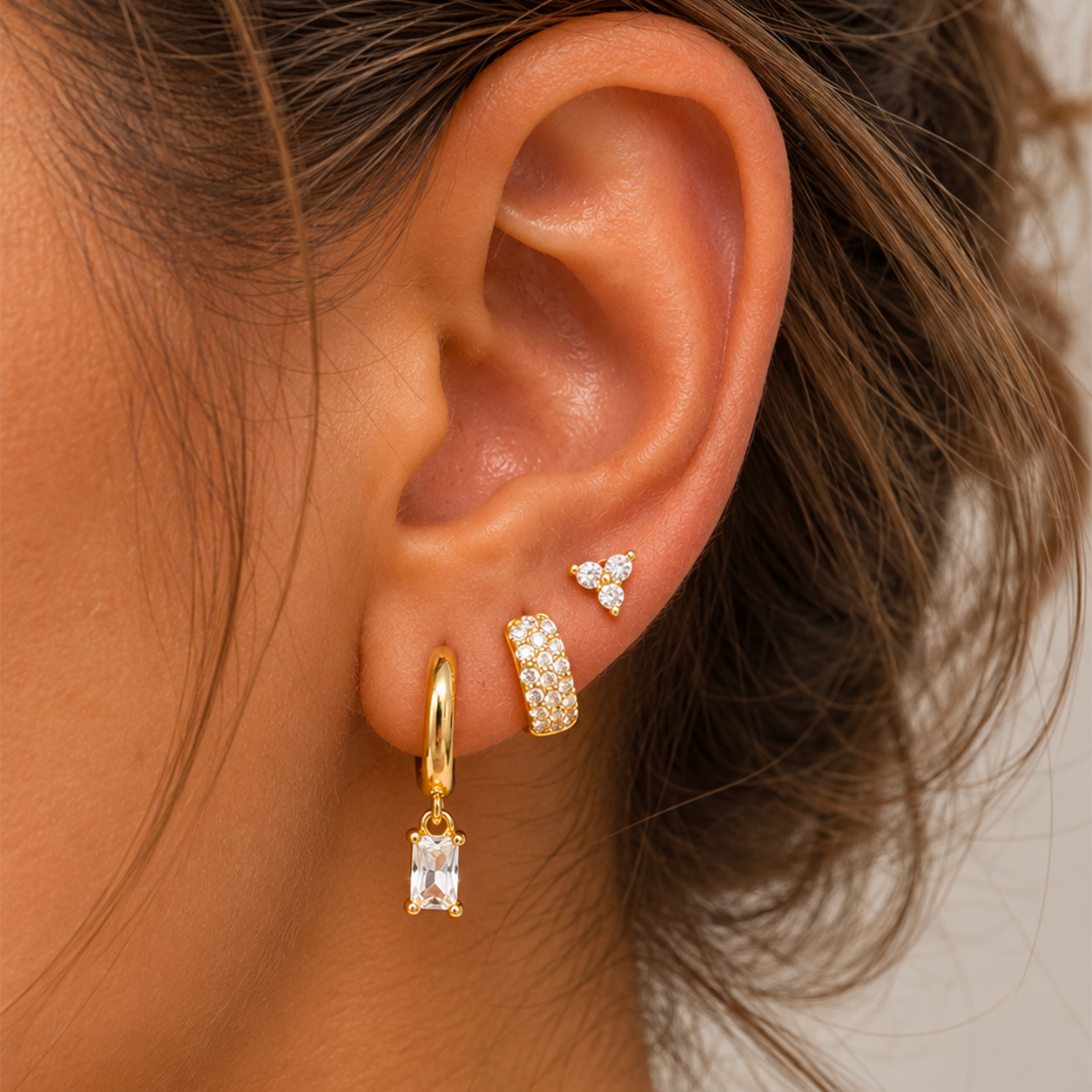 Image of Boucles d'oreille Petite Nuée