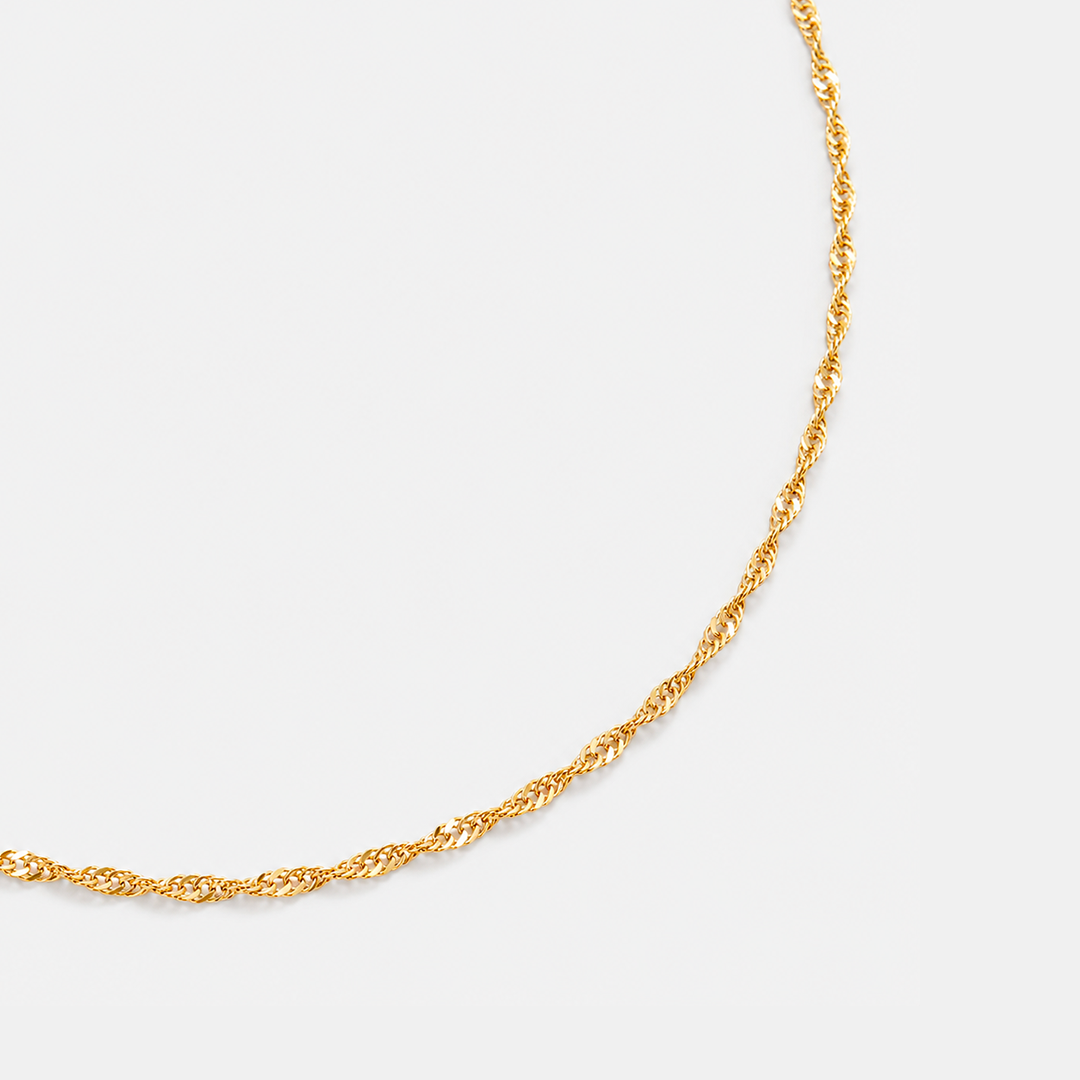 Image of Collier Tourbillon acier inoxydable