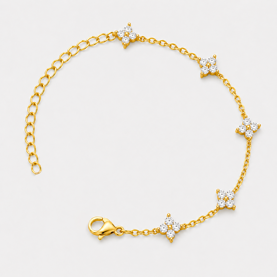 Bracelet Floraison acier inoxydable