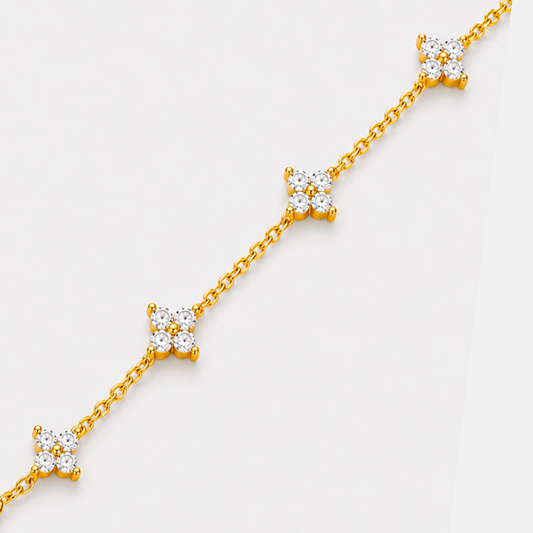 Bracelet Floraison acier inoxydable